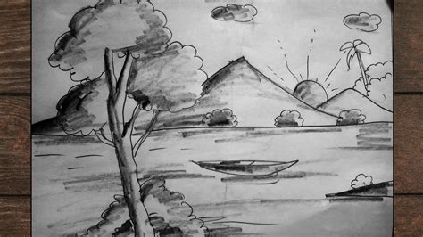 Landscape Shading Drawing Easy - lullypoell