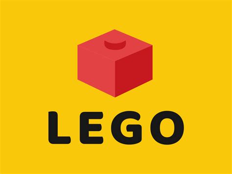 Modern Lego logo by Jakob Fuglsang on Dribbble