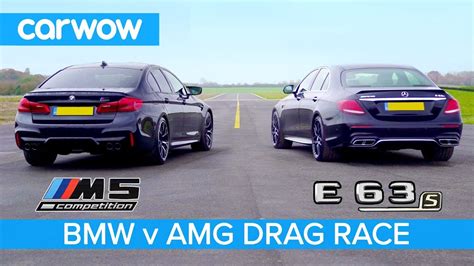 BMW M5 Competition vs. Mercedes-AMG E63 S is the drag race you were ...