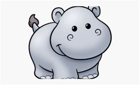 Clipart hippo simple, Clipart hippo simple Transparent FREE for ...