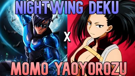 Nightwing Deku Texting Story Part 1 [Deku x Momo] - YouTube