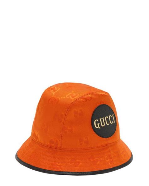 Gucci Synthetic Off The Grid Bucket Hat in Orange - Save 4% - Lyst