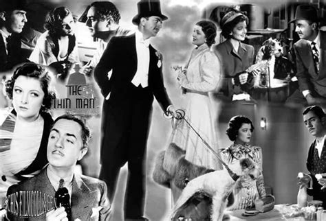 The Thin Man Series [a successful six-part film series which began in 1934] William Powell and ...