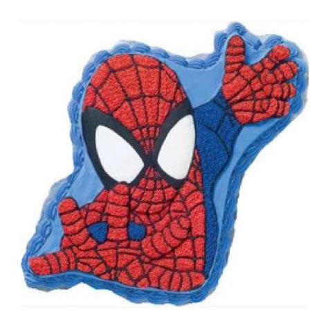 Spiderman Shaped Ice Cream Cake Melbourne