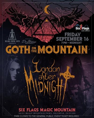 London After Midnight: official website