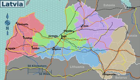 File:Latvia regions map.png - Wikitravel