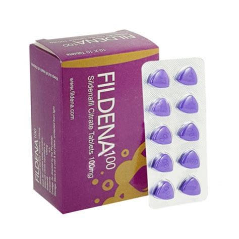 Fildena 100 Mg Tablet (Sildenafil) Purple Pills | Side Effects, Uses