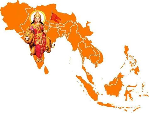 Akhand Bharat | Indian flag images, Ancient india map, Indian flag