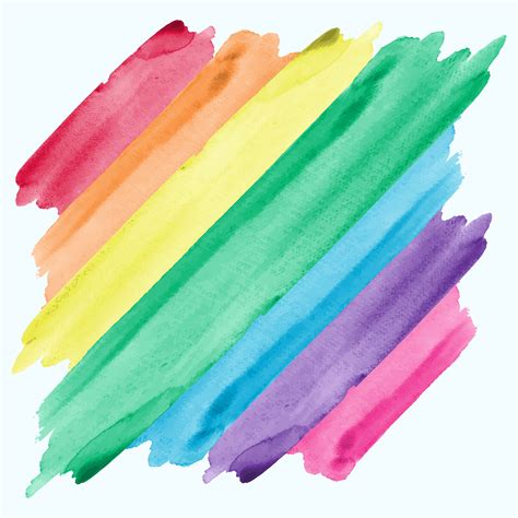 Abstract Watercolor Rainbow Painting Background 192922 Vector Art at Vecteezy