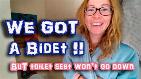 WE GOT A BIDET!! BUT THE TOILET SEAT WON'T GO DOWN BIO BIDET REVIEW SLIMEDGE BY BEMIS TOILET ...