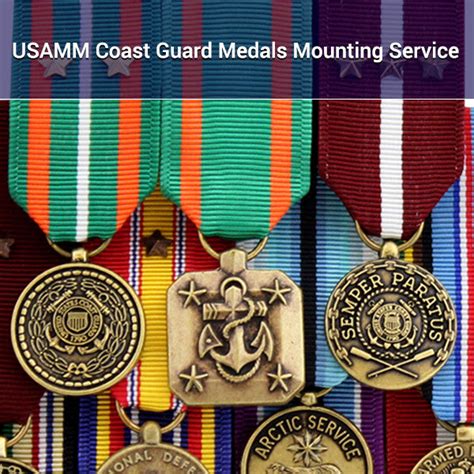 USAMM Coast Guard Medals Mounting Service