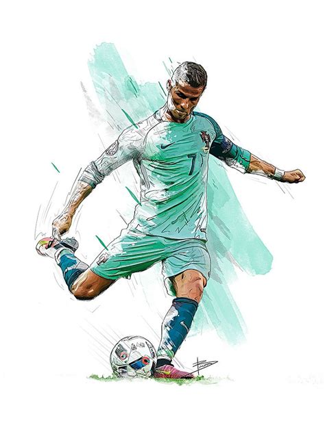 Ronaldo - Portugal Players - UEFA Euro 2016 on Behance | Football ...