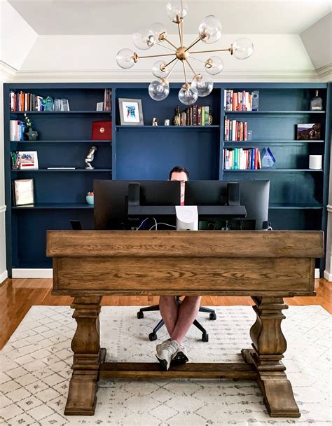 DIY Office Bookshelf Wall Transformation - Anna Danigelis | Nashville ...