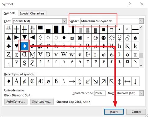 How to type Diamond Symbol Text in Word or Excel - How to Type Anything