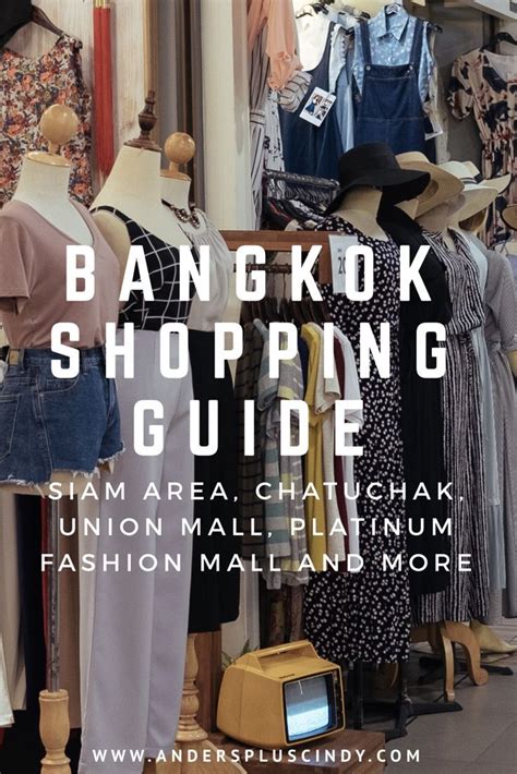 Bangkok shopping guide – Artofit