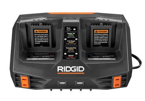 New Ridgid GenX5 18V Dual Port Charger - Tool Craze