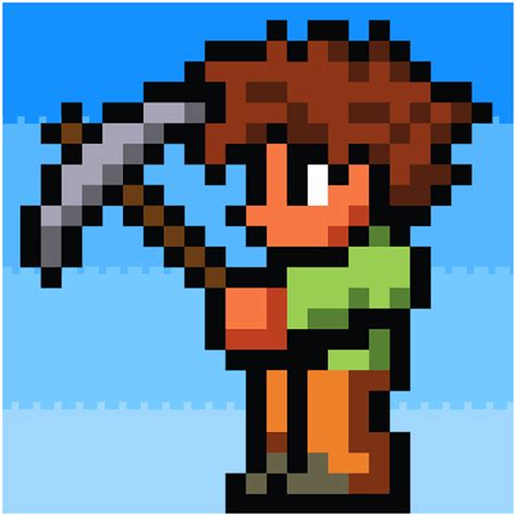 Image - Terraria pickaxe dude.png - Terraria Wiki