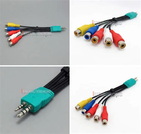 A Composite Component Scart Adapter Cable BN39 01154W for Samsung 3D ...