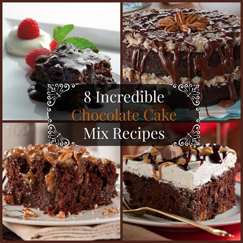 8 Incredible Chocolate Cake Mix Recipes | MrFood.com