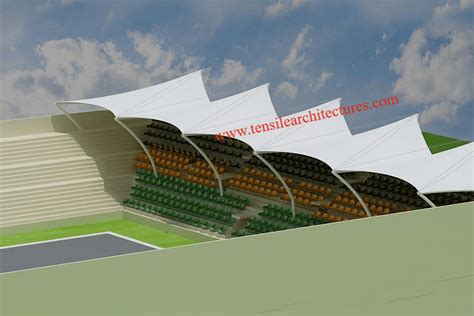 STADIUM TENSILE MEMBRANE STRUCTURE at Rs 350/sq ft in New Delhi | ID ...