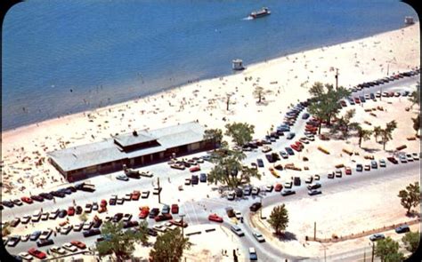 Aerial View Of The Grand Haven State Park Michigan