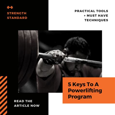 5 Keys To A Kick Ass Powerlifting Program – Strength Standard