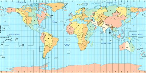 Time Zone Map Africa - United States Map