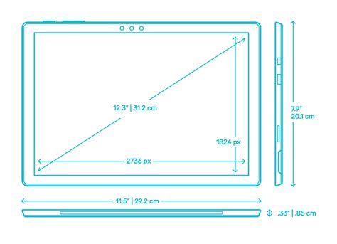 Surface Laptop Dimensions