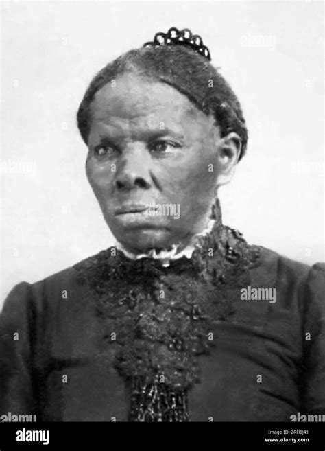 Harriet Tubman (1822-1913), American abolitionist and former slave who was a conductor on the ...