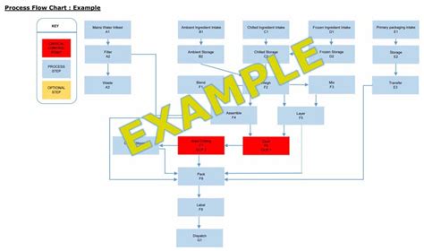 Haccp Process Flow Chart: A Visual Reference of Charts | Chart Master