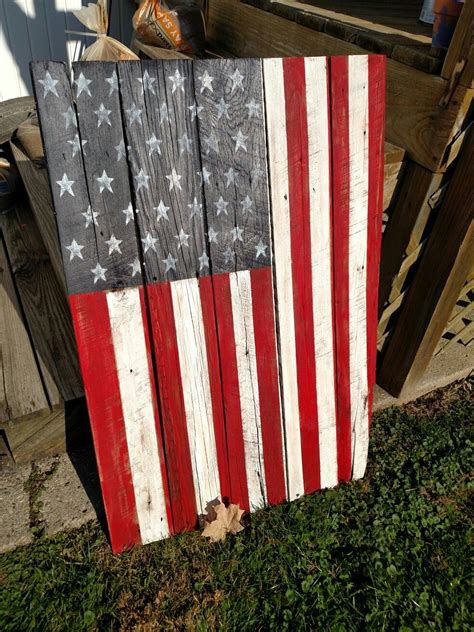 Barnwood flag. American flag | Flag, American flag, Barn wood