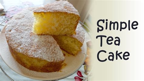 Tea Cake Recipe - YouTube