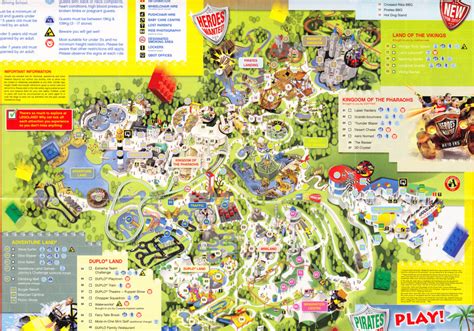 Legoland Windsor Park Map On Behance, 51% OFF