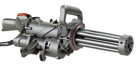 Motorized Handheld 5.56mm Gatling Gun: The XM556 Microgun - AllOutdoor.comAllOutdoor.com