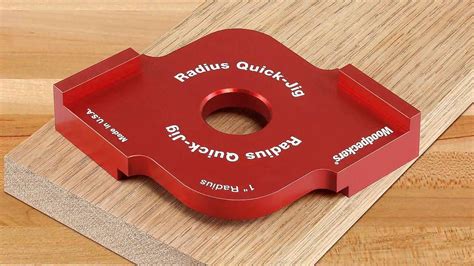 Woodpeckers Corner Radius Quick-jig | Tools, Woodworking, Woodworking ...