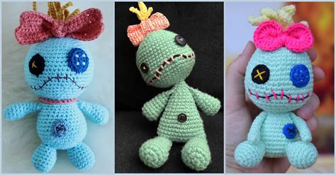 Toys & Games Crochet Pattern of Scrump from Lilo and Stitch Amigurumi ...