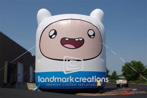 Giant Inflatable Jake Character from Adventure Time for Cartoon Network