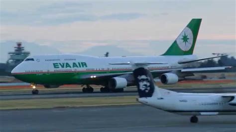 Eva Air 747-400 Landing - SeaTac Airport [SEA/KSEA] - YouTube