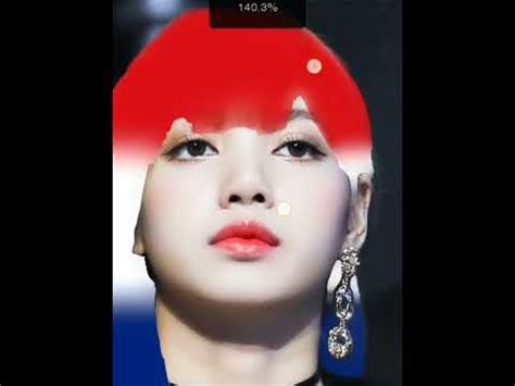 Blackpink Lisa Thailand flag colors hair edit - YouTube