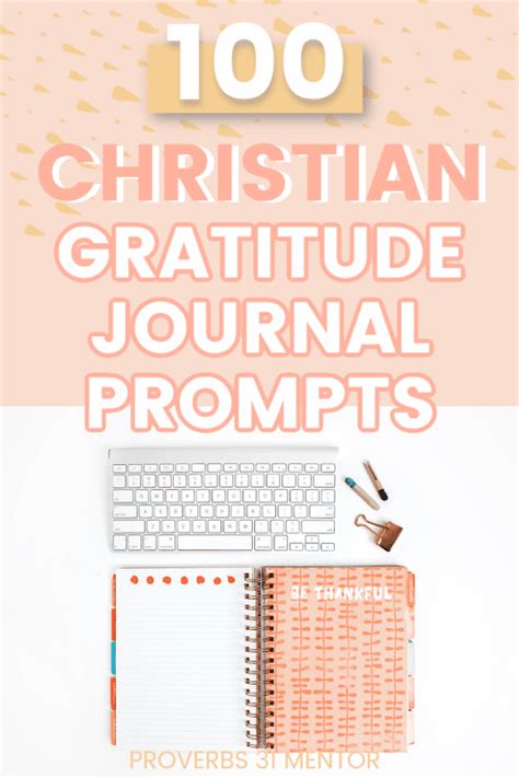 100 Christian Gratitude Journal Prompts: A Daily Gratitude Challenge | Gratitude journal prompts ...