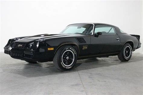 1978 Chevrolet Camaro Z28 Coupe - Black on Black, 2-Owner, Original ...