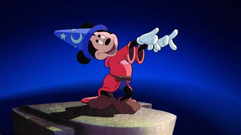 Mickey Mouse Fantasia Wallpaper - WallpaperSafari