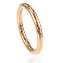 ethical 18ct rose gold wedding ring by lilia nash jewellery | notonthehighstreet.com