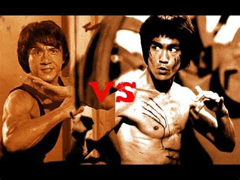 BRUCE LEE FIGHTING JACKIE CHAN 👊 - YouTube