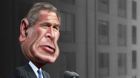 George W. Bush - Caricature | George Walker Bush, George W. … | Flickr