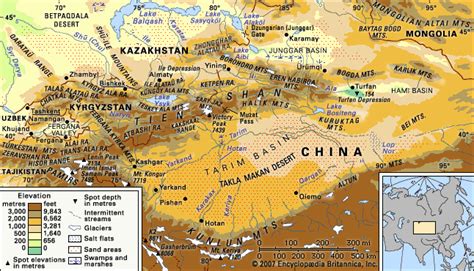 Tien Shan | Mountain Range, Location, & Map | Britannica