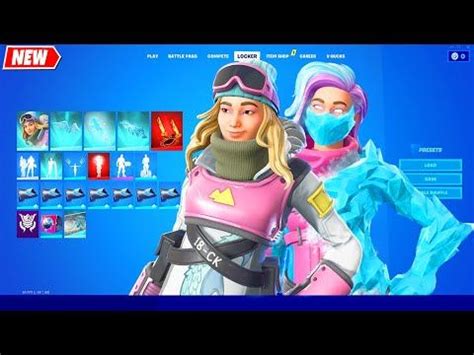 Fortnite Chloe Kim Skin & Emote with full Set showcase シ in 2022 ...