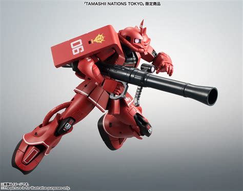 [ Robot Tamashii ] Char’s Zaku II A.N.I.M.E real marking ver. : Metal ...