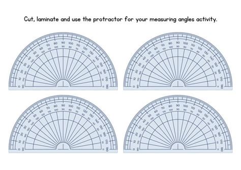 Protractors are one of the best tools teachers use to teach students ...