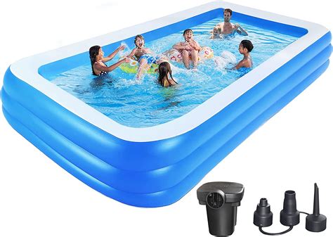 Johomviin Extra Large Inflatable Swimming Pool with Australia | Ubuy